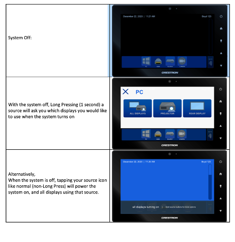 Photo of Zoom-capable classroom A/V display