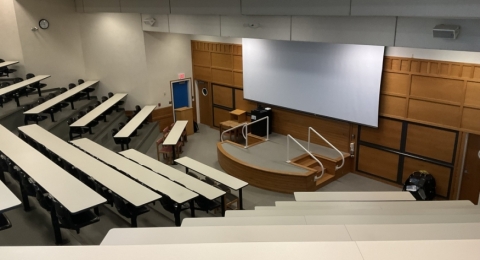Cole Hall 219 auditorium