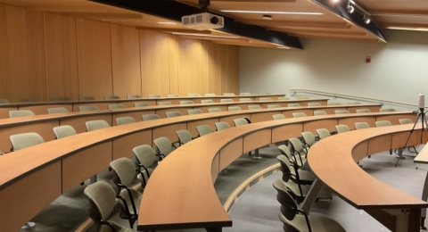 DeMeritt 240 lecture hall seating