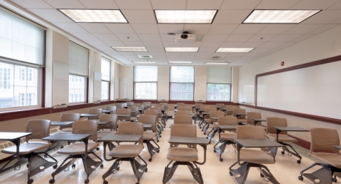 Murkland 202 classroom