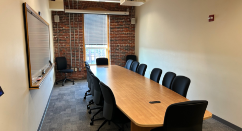 UNH Manchester 501 classroom