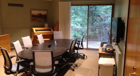 Henderson Room 112 conference table