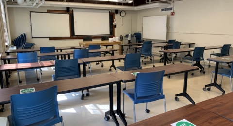 New Hampshire Hall G10 classroom