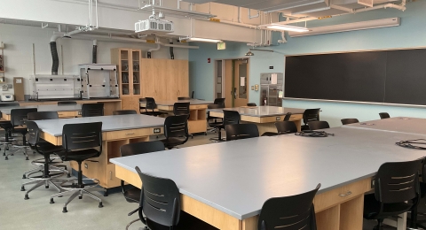 Spaulding Life Science 124 classroom