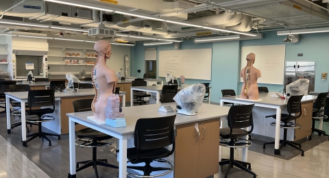 Spaulding Life Science 216 classroom