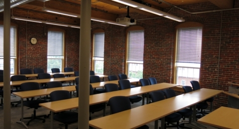 UNH Manchester 503 classroom