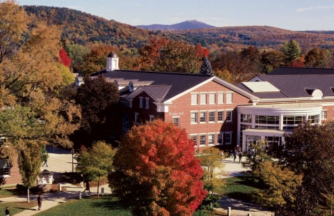 Photo of Keene State College in fall