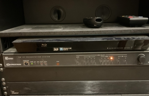 Cole Hall 219 auditorium equipment