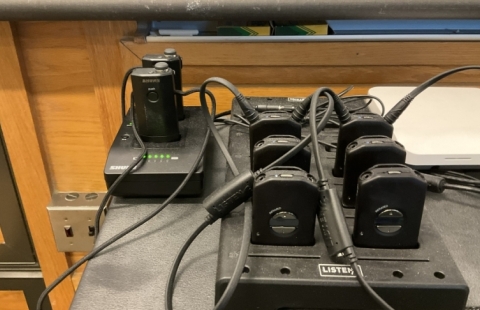 Cole Hall 219 auditorium equipment