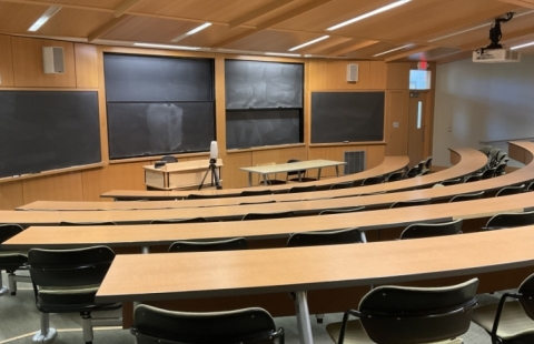 DeMeritt 240 lecture hall seating