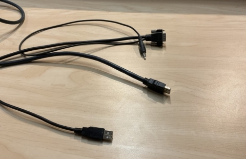 DeMeritt 240 lecture hall cables