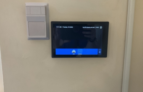 Haaland Hall 105 equipment