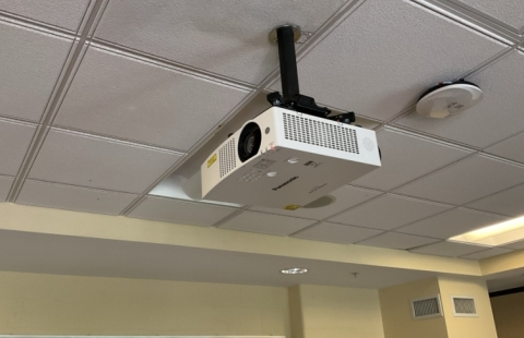 Haaland Hall 105 equipment
