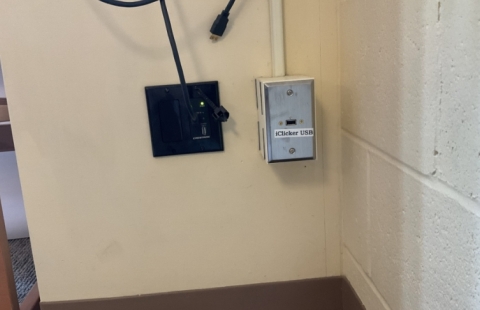 Haaland Hall 105 equipment