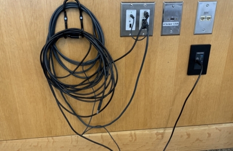 Horton 215 equipment cables