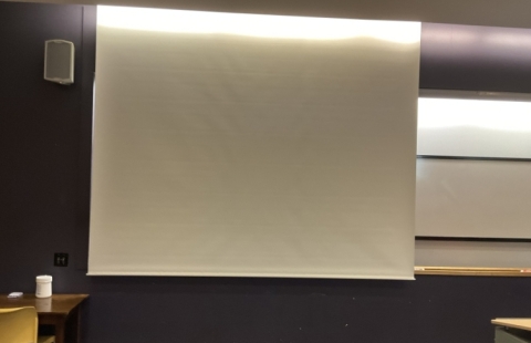 Kingsbury N101 auditorium screen