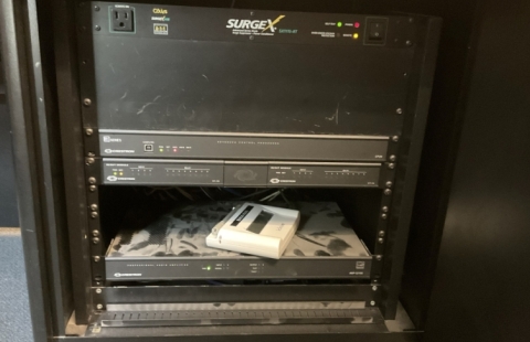 Kingsbury N101 auditorium eqipment