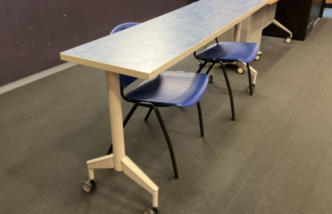 Kingsbury N101 auditorium desk