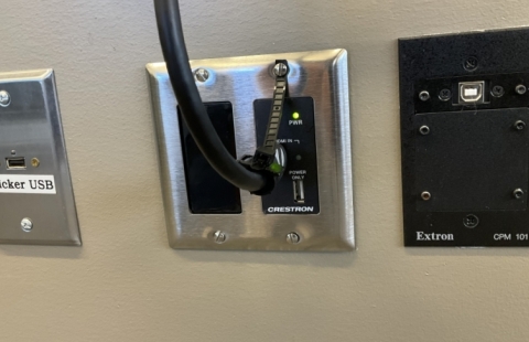 McConnell 110 classroom equipment