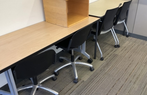 McConnell 110 classroom tables
