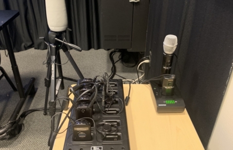MUB Theatre 1 microphones