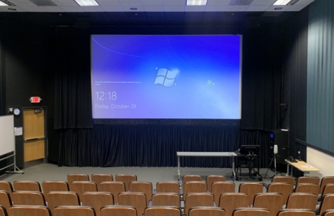 MUB Theatre 1 stage