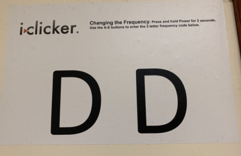 UNH Murkland G04 iclicker