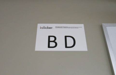 UNH Nesmith G13 classroom iclicker