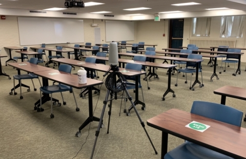 NH Hall G44 classroom 