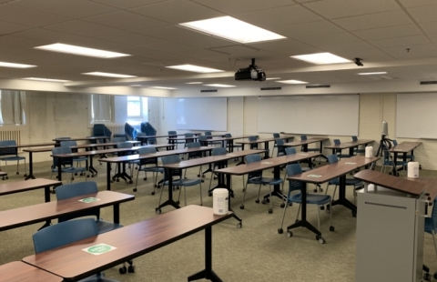 NH Hall G44 classroom