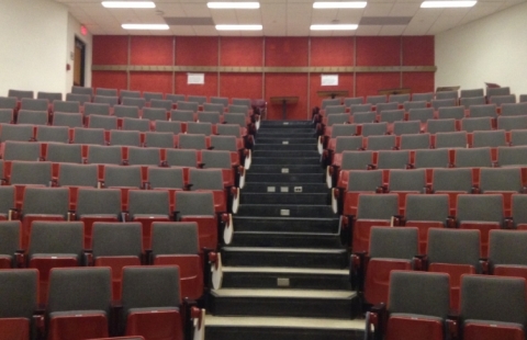 Parsons N104 auditorium seating