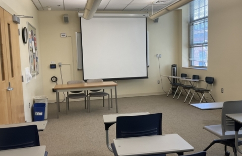 Pettee 109 classroom