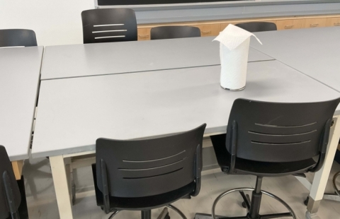 Spaulding Life Science lab room chairs