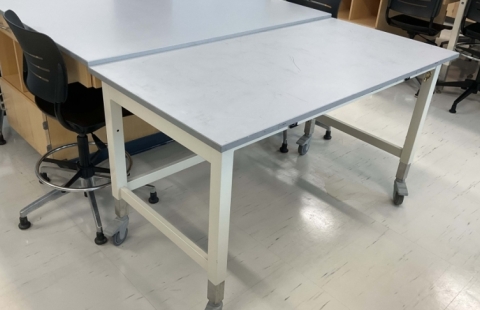 Spaulding Life Science lab room table