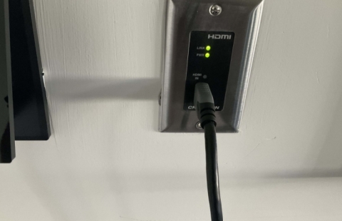 Spaulding Life Science Room cables