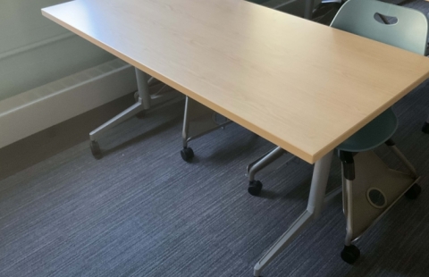 Spaulding Life Science Room desk
