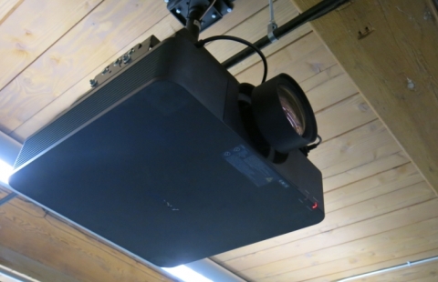 UNH Manchester 456 screening room equipment