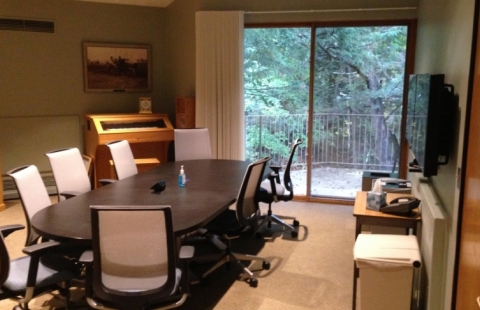 Henderson Room 112 conference table