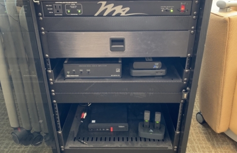 Horton 327 classroom equipment