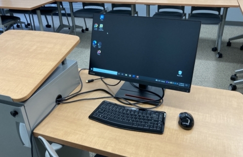 Law 202 classroom equipment