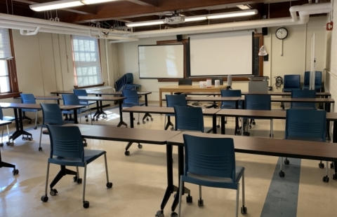 New Hampshire Hall G10 classroom