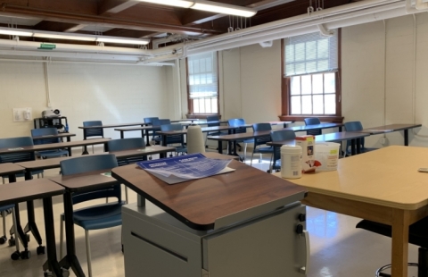 New Hampshire Hall G10 classroom
