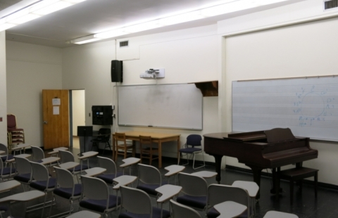 Paul Creative Arts Center (PCAC) M128 classroom
