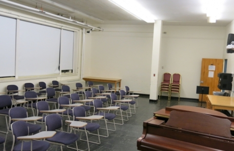Paul Creative Arts Center (PCAC) M128 classroom