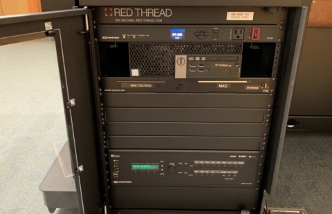 PCBE 165 lecture hall equipment