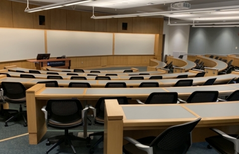 PCBE 185 lecture hall equipment