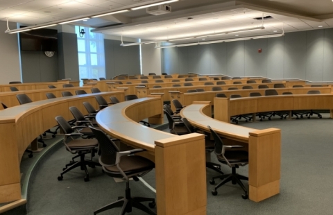 PCBE 185 lecture hall equipment