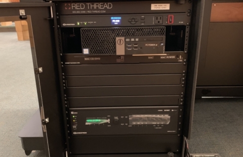 PCBE 185 lecture hall equipment