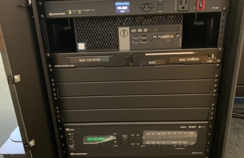 PCBE 215 lecture hall equipment