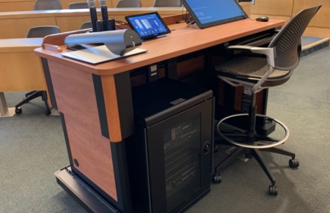 PCBE 225 room podium
